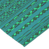 Modern Geometric Pastel Vintage  Korte Tafelloper (Hoek)