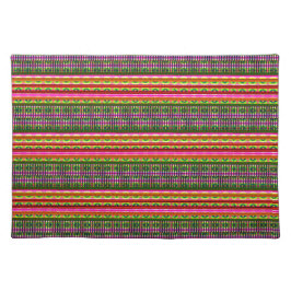 Modern Geometric Pastel Vintage Placemat