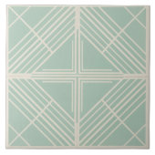 Modern Geometric Pat#7 Sea Green ID1078 Tegeltje (Voorkant)
