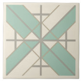 Modern Geometric Pat#8 Sea Green ID1192 Tegeltje (Voorkant)