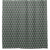 Modern Geometric Pattern Shower Curtain Douchegordijn (Voorkant)