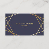 Modern Geometric Pattern Visitekaartje (Voorkant)