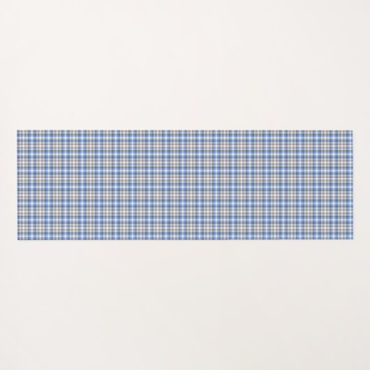 Modern Geometric Red Grey Black Pattern Yogamat (Achterkant (horizontaal))