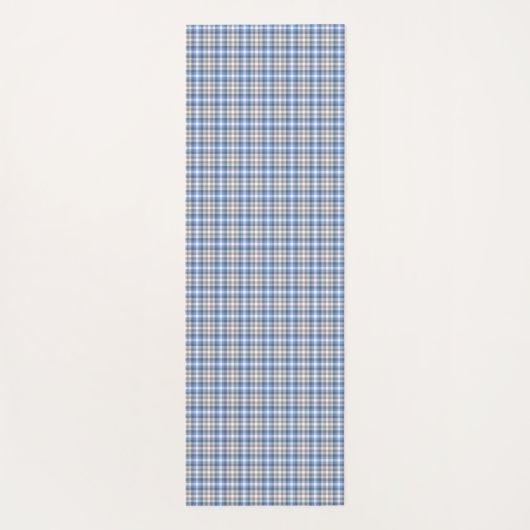 Modern Geometric Red Grey Black Pattern Yogamat (Achterkant)