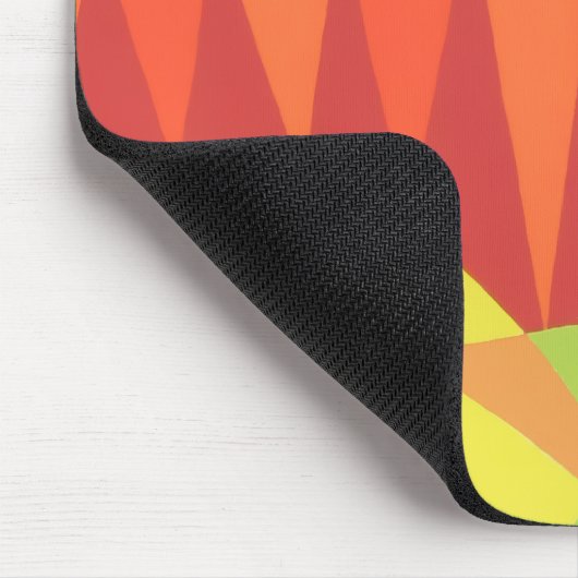 Modern Geometric Shapes Mousepad Muismat (Hoek)
