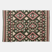 Modern Geometric Southwest Style Theedoek (Horizontaal)