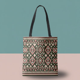 Modern Geometric Southwest Style  Tote Bag