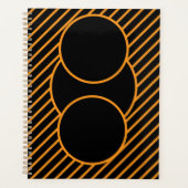 Modern Geometric Spiral Notitieboek (Voorkant)