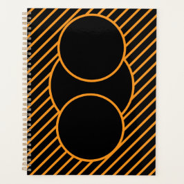 Modern Geometric Spiral Notitieboek