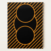 Modern Geometric Spiral Notitieboek (Achterkant)