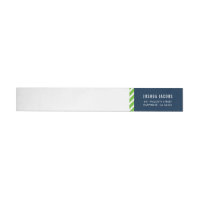 MODERN GEOMETRIC stripe trendy nfl green marvy blu