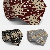 Modern geometric stropdas