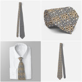 Modern geometric stropdas