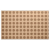 Modern Geometric Sunburst - Bruin en Tan Stof (Yard (91,4 cm))