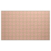 Modern Geometric Sunburst - Peach and Tan Stof (Yard (91,4 cm))
