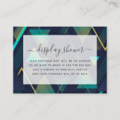 Modern Geometric Vrijgezellenfeest Behuizing Kaart (Voorkant)