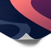 Modern Geometric Woman Portrait Poster (Hoek)