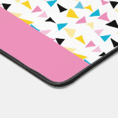 Modern Geometrisch Abstract Gepersonaliseerd Voorn Bureaumat (Hoek)