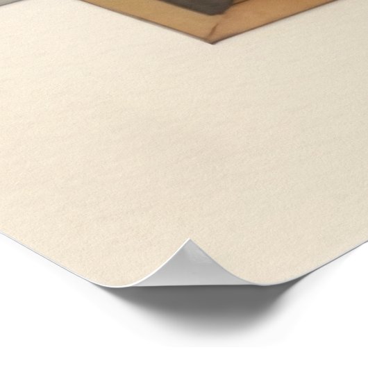 Modern geometrisch abstract ontwerp 4:5 poster (Hoek)