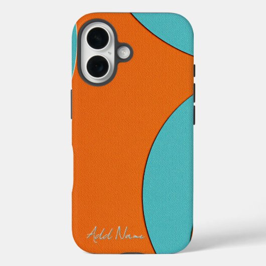 Modern geometrisch abstract ontwerp Case-Mate iPhone case (Achterkant)