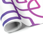 MODERN GEOMETRISCH ABSTRACT PATROON CADEAUPAPIER (Rol Hoek)