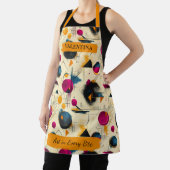 Modern geometrisch Abstract Schort met aangepaste  (Insitu)