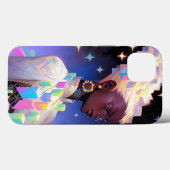 Modern geometrisch anime meisje Case-Mate iPhone case (Achterkant (horizontaal))