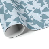 Modern geometrisch driehoekig inpakpapier (Rol Hoek)