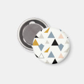 Modern Geometrisch Driehoekpatroon Magneet (Voorkant / Achterkant)
