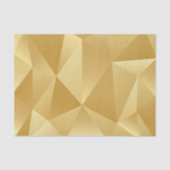 Modern Geometrisch Goud Weefseldocument voor Gifto Tissuepapier (Voorkant)