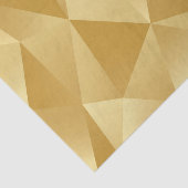 Modern Geometrisch Goud Weefseldocument voor Gifto Tissuepapier (Detail)