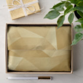 Modern Geometrisch Goud Weefseldocument voor Gifto Tissuepapier (Geschenk)