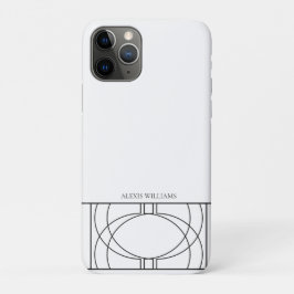Modern geometrisch hedendaags patroon Case-Mate iPhone case