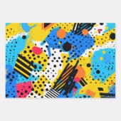 Modern geometrisch inpakpapier vel (Voorkant 2)