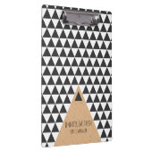 Modern geometrisch klembord (Rechts)