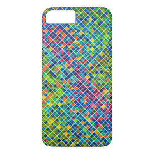 Modern geometrisch kleurrijk mozaïekpatroon Case-Mate iPhone case