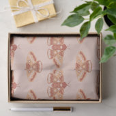 Modern geometrisch motpatroon tissuepapier (Geschenk)