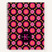 modern geometrisch Notitieboek (Voorkant)