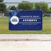 Modern Geometrisch Ontwerp Afstudeerfeest Spandoek (Insitu)