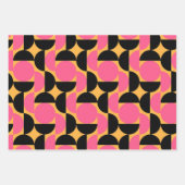 Modern geometrisch ontwerp inpakpapier vel (Voorkant 2)