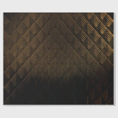 Modern geometrisch patroon cadeaupapier (Vlak)