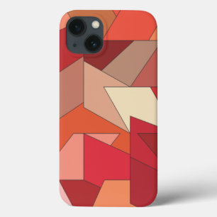 Modern geometrisch patroon Case-Mate iPhone case