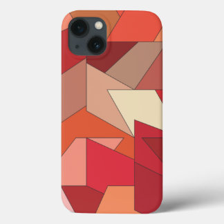 Modern geometrisch patroon Case-Mate iPhone case