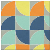 Modern geometrisch patroon met middelmatige midden stof (Close Up)