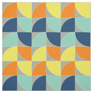 Modern geometrisch patroon met middelmatige midden stof