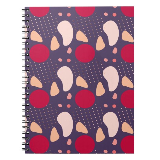 Modern geometrisch patroon. notitieboek (Voorkant)
