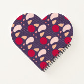 Modern geometrisch patroon. notitieboek (Achterkant)