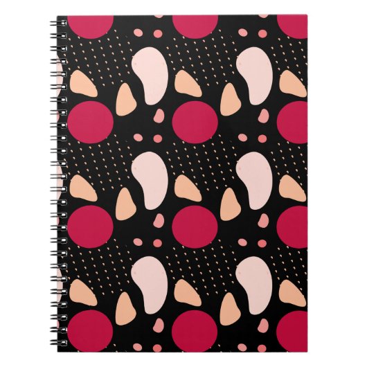 Modern geometrisch patroon. notitieboek (Voorkant)