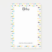 Modern geometrisch patroon om notities te maken post-it® notes (Voorkant)