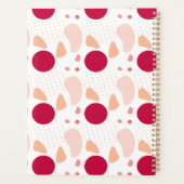 Modern geometrisch patroon. planner (Achterkant)